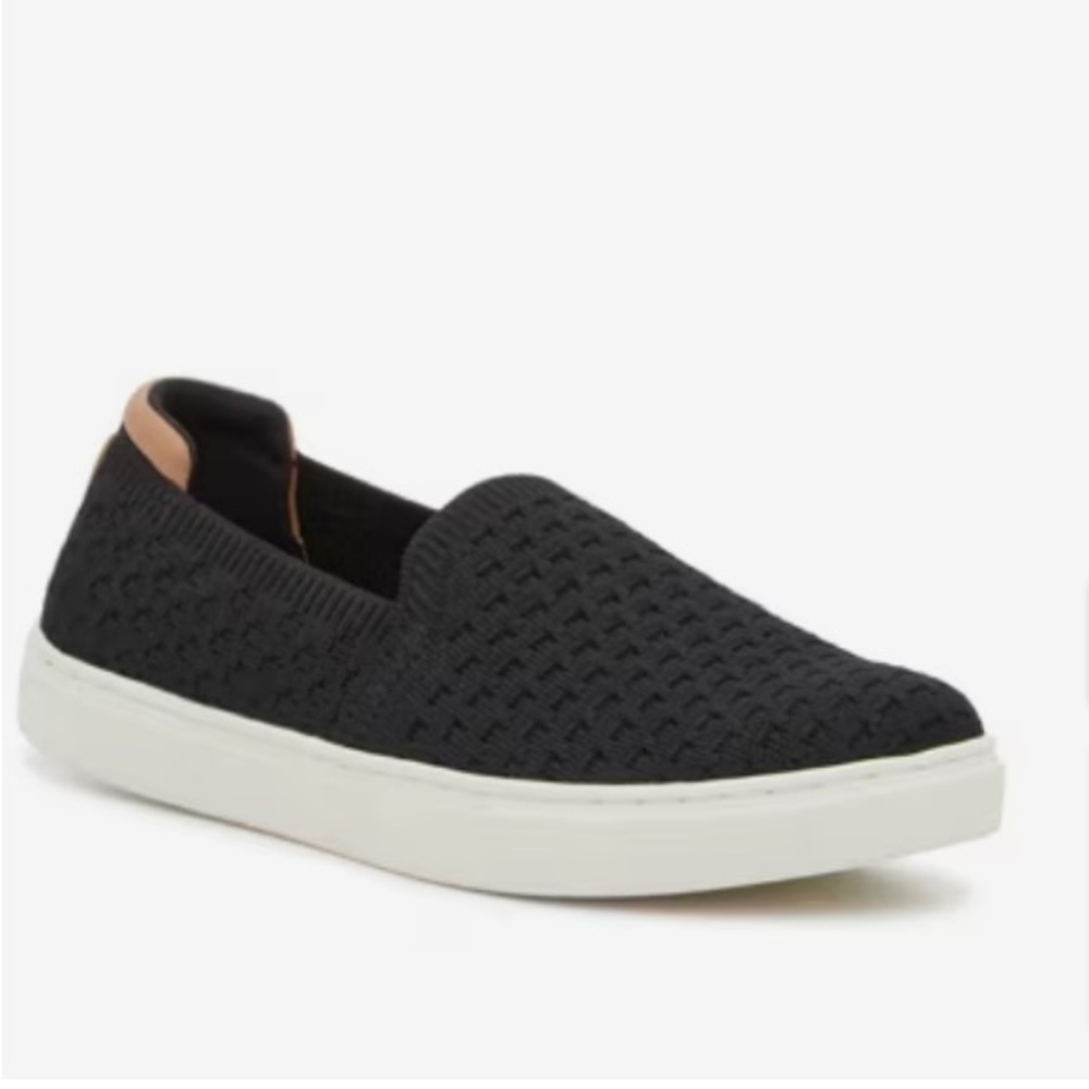 Women's Kelly and Katie Estarr Black Slip-On Sneakers